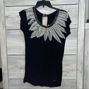 EUC miroa fitted top/Schitts Creek lookalike style